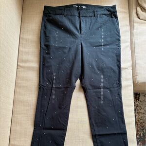 Old Navy Black Pixie Skinny Pants